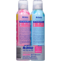 Mr. Bubble Twin Pack Foam Soap - Sculpt and Draw in the Tub; Soft,  Moldable, Gentle, Scented Foam (Pack of 2, 8 fl oz Each)