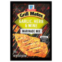 McCormick  Grill Mates Marinade Mix, Garlic, Herb & Wine, 0.87 Ounce