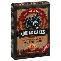 Kodiak Muffin Mix, Protein-Packed, Chocolate Chip, 14 Ounce