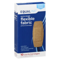 Equaline Adhesive Bandages, Flexible Fabric, Extra Large