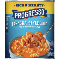 Progresso Soup, Lasagna-Style with Italian Sausage, 18.5 Ounce