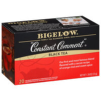 Bigelow Black Tea, Constant Comment, Tea Bags, 20 Each