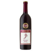 Barefoot Cellars Rich Red Blend Red Wine 750ml, 750 Millilitre