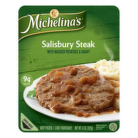 Michelina's Salisbury Steak with Mashed Potatoes & Gravy, 8 Ounce