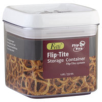 Felli Flip-Tite Storage Container, 33 Ounce, 1 Each