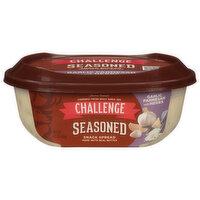 Challenge Seasoned Snack Spread, Garlic Parmesan with Herbs, 6.5 Ounce