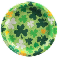 Party Creations Plates, Shamrock & Roll, 8 Each