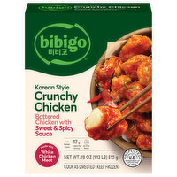 Bibigo Crunchy Chicken, Korean Style, 18 Ounce