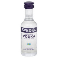 Svedka Vodka, Swedish, 50 Millilitre