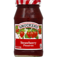 Smucker's Preserves, Strawberry, 12 Ounce