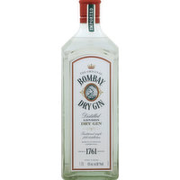 Bombay Gin, London Dry, Distilled, 1.75 Litre