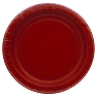 Sensations Performa Plates, Classic Red, 6-7/8 Inch, 10 Each