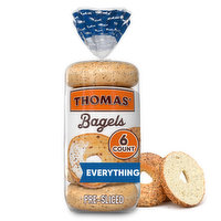 Thomas' Everything Bagels, 6 Each