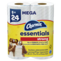 Charmin Essentials Strong Charmin Essentials Strong Toilet Paper 6 Mega Rolls, 6 Each