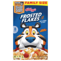 Frosted Flakes Cereal, Family Size, 21.7 Ounce