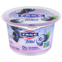 Fage Total Yogurt, Greek, Nonfat, Blueberry, Strained, 5.3 Ounce