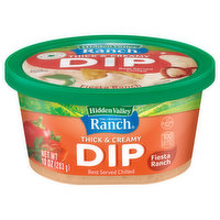 Hidden Valley The Original Ranch Dip, Fiesta Ranch, Thick & Creamy, 10 Ounce