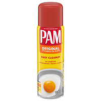 Pam Cooking Spray, No-Stick, Original, 6 Ounce