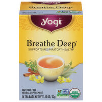 Yogi Breathe Deep Tea Bags, 16 Each