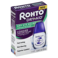 Rohto Eye Drops, Lubricant, Dry Aid, 0.34 Ounce