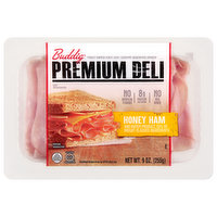 Buddig Premium Deli Ham, Honey, 9 Ounce