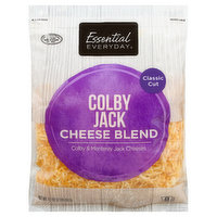 Essential Everyday Cheese Blend, Colby Jack, Classic Cut, 32 Ounce
