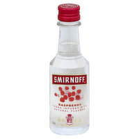 Smirnoff Vodka, Raspberry, 50 Millilitre