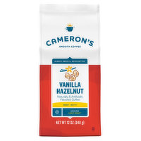 Cameron's Coffee, Ground, Light Roast, Vanilla Hazelnut, 12 Ounce