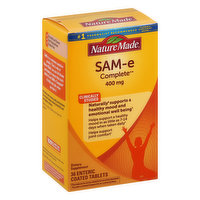 Nature Made SAM-e Complete, 400 mg, Enteric Coated Tablets, 36 Each