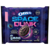 Oreo Sandwich Cookies, Chocolate, Space Dunk, 10.68 Ounce