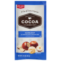 Cocoa Classics Cocoa Mix, Hazelnut & Chocolate, 1.25 Ounce