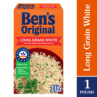 Ben's Original Parboiled Rice, Long Grain White