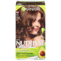 Nutrisse Hair Color, Permanent, Ultra Creme, Light Natural Brown 60, 1 Each