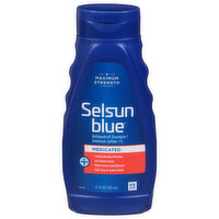 Selsun Blue Antidandruff Shampoo, Maximum Strength, Medicated, 11 Ounce