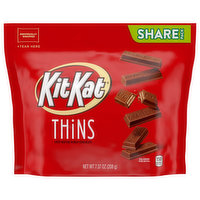 Kit Kat Crisp Wafers in Milk Chocolate, Thins, Share Pack, 7.37 Ounce