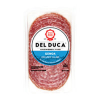 Del Duca Sliced Genoa Salami, 3 Ounce