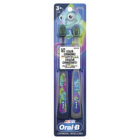 Oral-B Pro Health Stages Kid's Manual Toothbrush for Ages 3+, 2 Ct, 2 Each