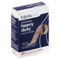 Equaline Adhesive Bandages, Heavy Duty, Extra Long, 20 Each