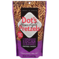 Dot's Homestyle Pretzels Pretzel Twists, Cinnamon Sugar Seasoned, 16 Ounce