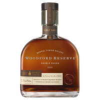 Woodford Reserve Double Oaked Bourbon, Kentucky Straight Bourbon Whiskey, 750 Millilitre