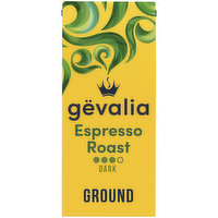 Gevalia Espresso Roast Dark Roast Ground Coffee, 12 Ounce