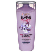 Elvive Shampoo, Hydrating, Hyaluron + Plump, 12.6 Fluid ounce