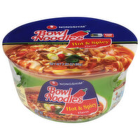 Nongshim Bowl Noodles, Hot & Spicy Flavor, 3.03 Ounce