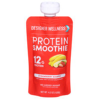 Designer Wellness Protein Smoothie, Strawberry Banana, 4.2 Ounce