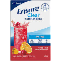 Ensure Clear Nutrition Drink Mixed Fruit Ready-to-Drink Bottles, 40 Fluid ounce