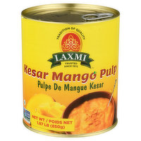 Laxmi Kesar Mango Pulp, 1.87 Pound