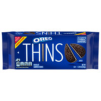 OREO OREO Thins Chocolate Sandwich Cookies, Family Size, 11.78 oz, 11.78 Ounce