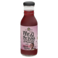 Me & The Bees Lemonade, with Black Cherry, 12 Fluid ounce