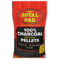 Royal Oak Charcoal Pellets, 100%, Hardwood, 20 Pound