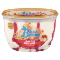 Blue Ribbon Frozen Dairy Dessert, Cherrific Cheesecake, Premium, 46 Ounce